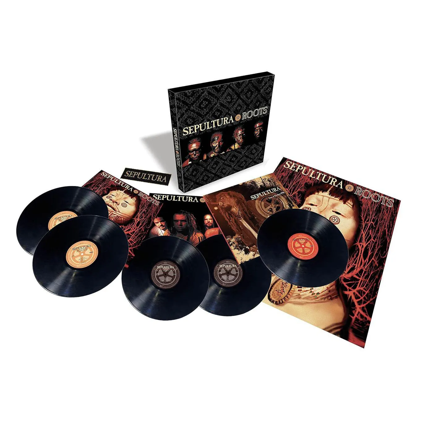 Sepultura Roots: 25th Anniversary Edition (5LP/Box Set) Vinyl Record