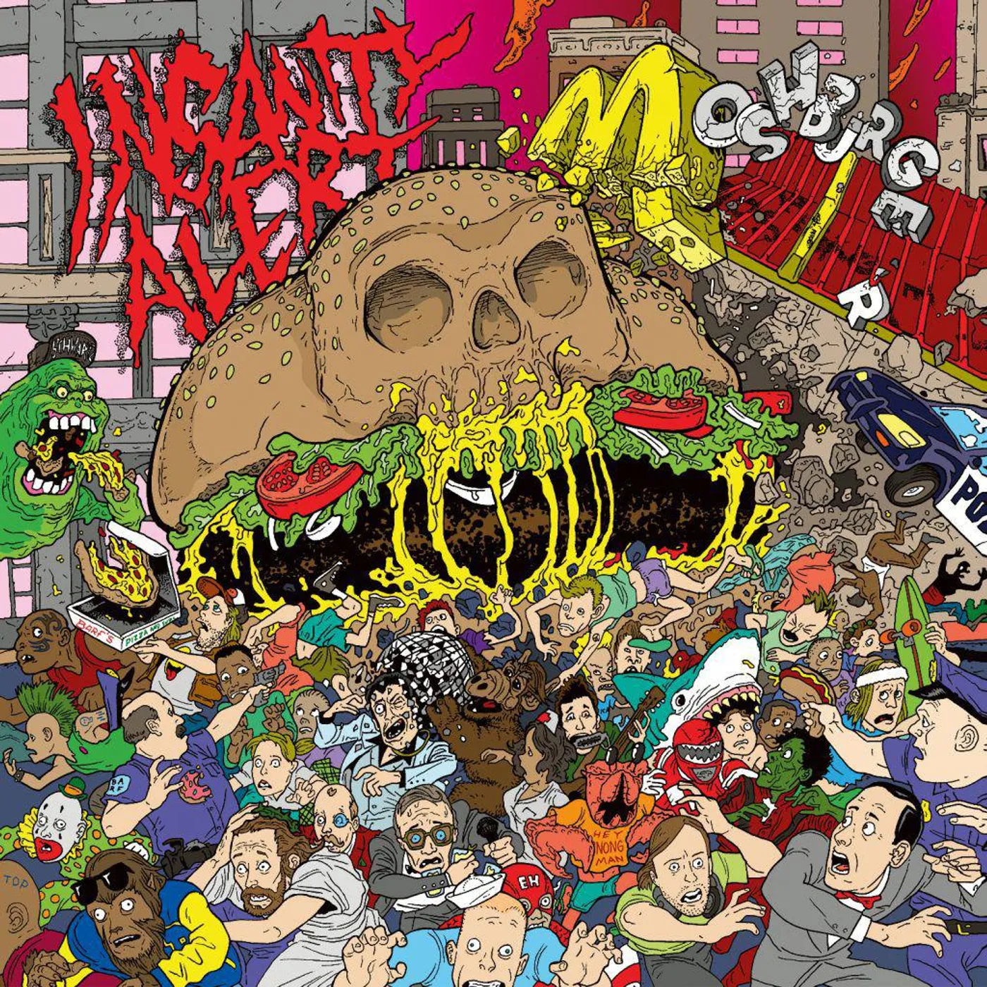Insanity Alert MOSHBURGER Vinyl Record