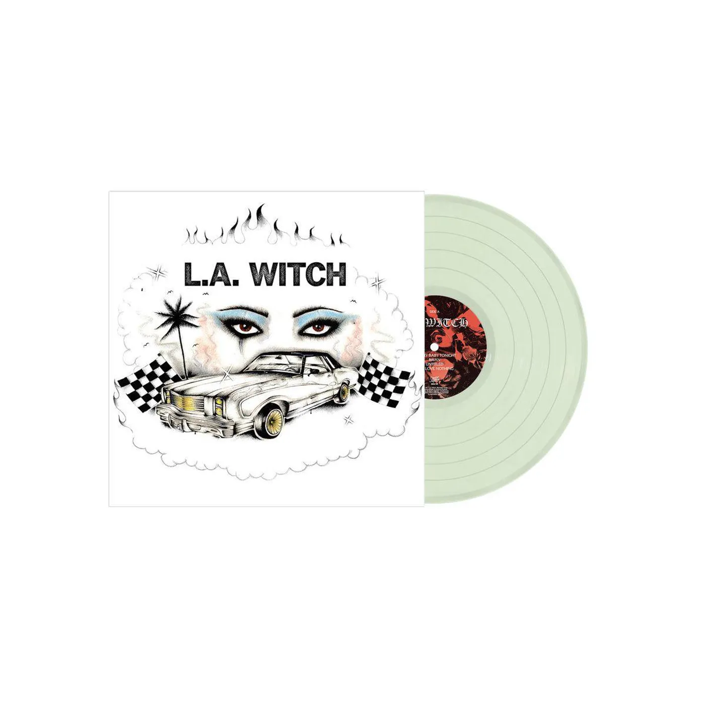 L.A. Witch - Coke Bottle Green Vinyl Record