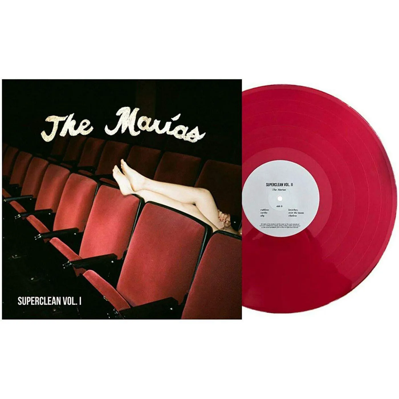 The Marías Superclean Vol. 1 & Vol. 2 (Red) Vinyl Record