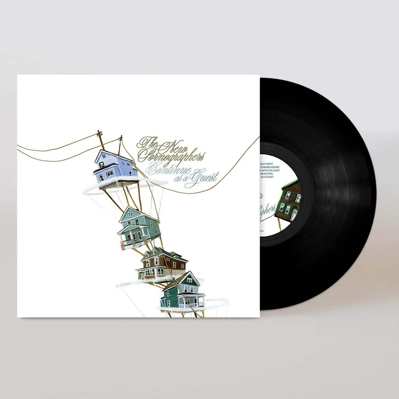 The New Pornographers Continue as a Guest Vinyl Record