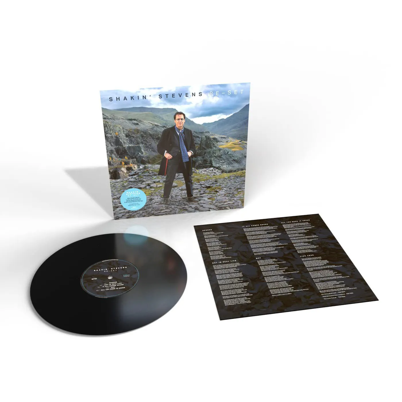 Shakin' Stevens Re-Set Vinyl Record