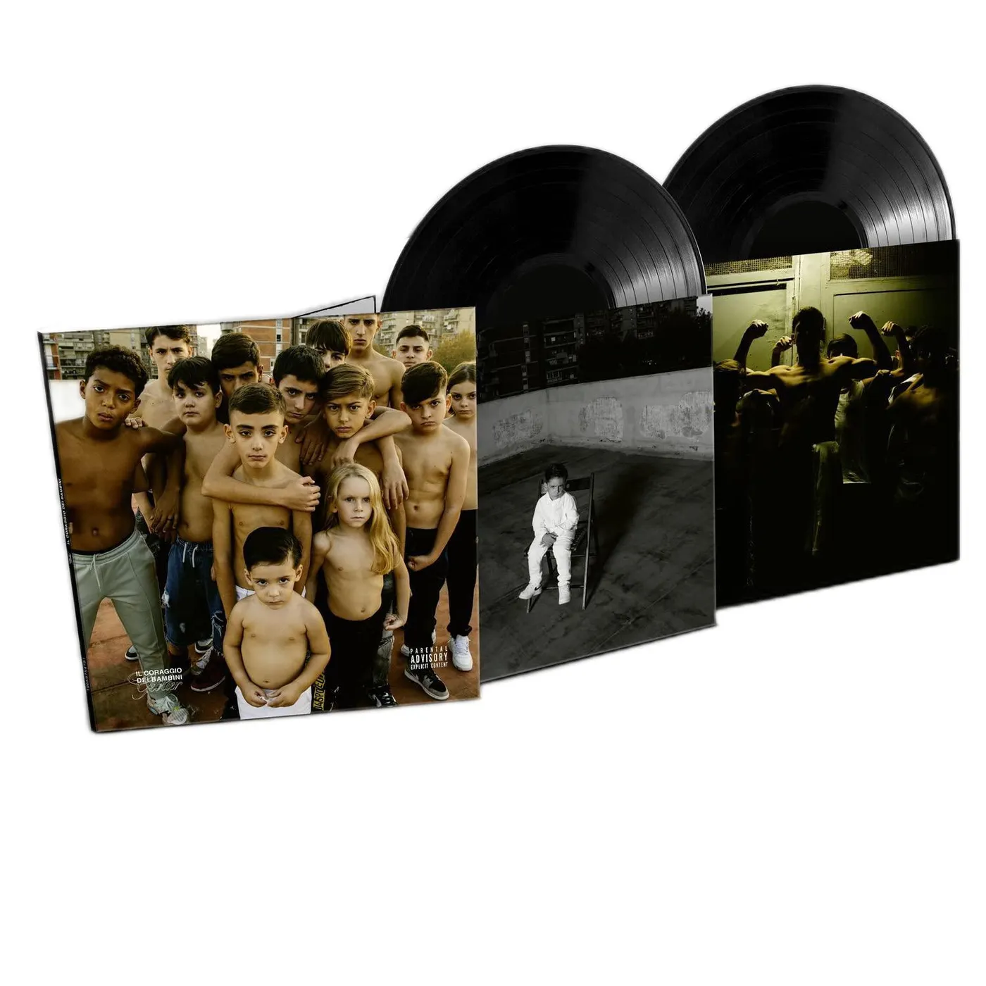 Geolier Il Coraggio Dei Bambini (2LP/Black) Vinyl Record