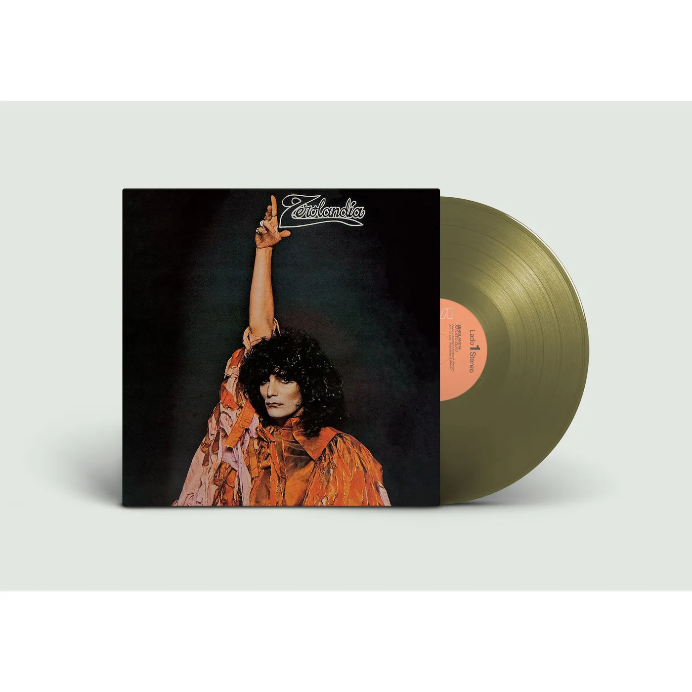Renato Zero Zerolandia (Gold) Vinyl Record