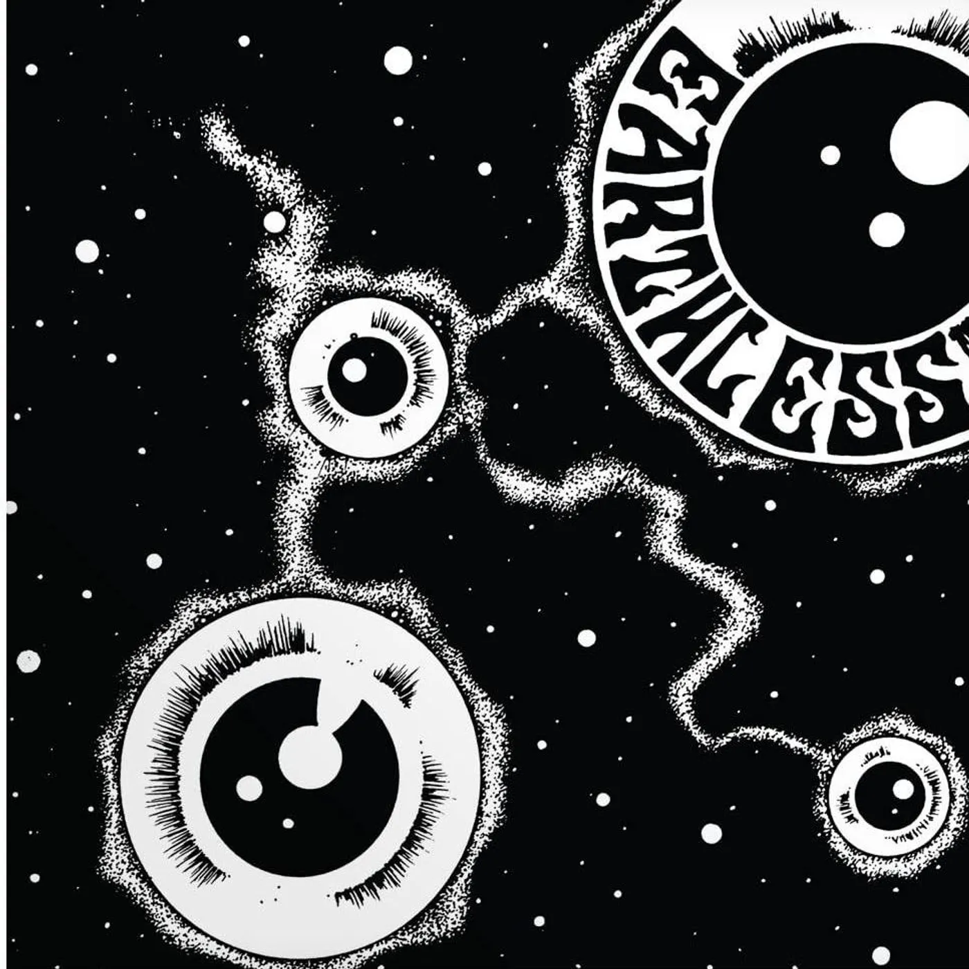 Earthless Sonic Prayer - Clear W/ Black Splatter Vinyl Record