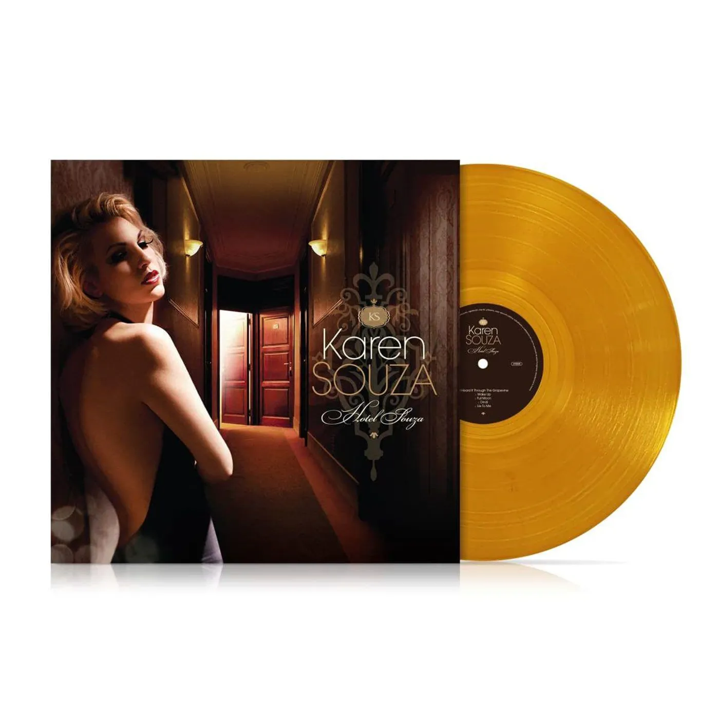Karen Souza Hotel Souza (Amber) Vinyl Record