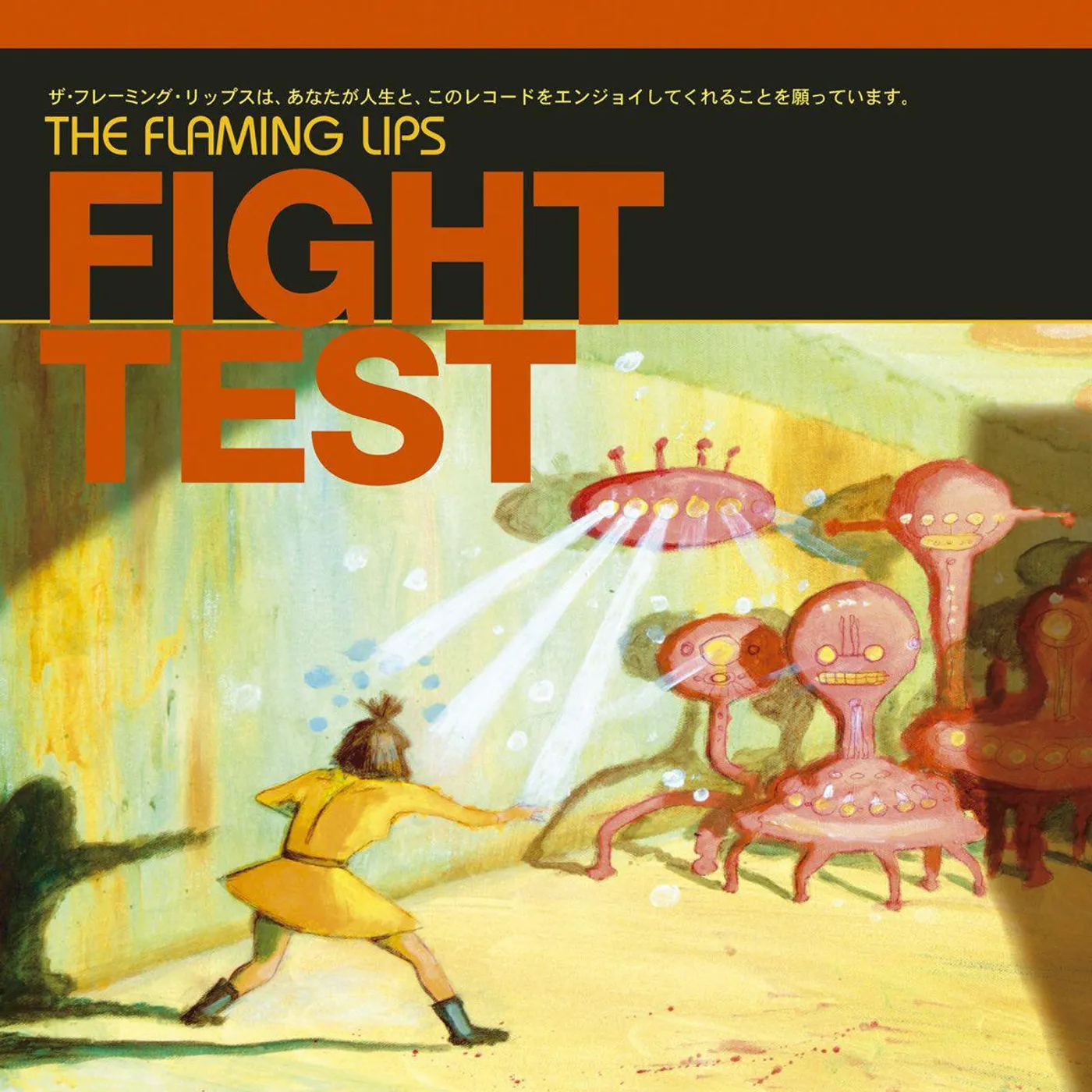 The Flaming Lips Fight Test Vinyl Record