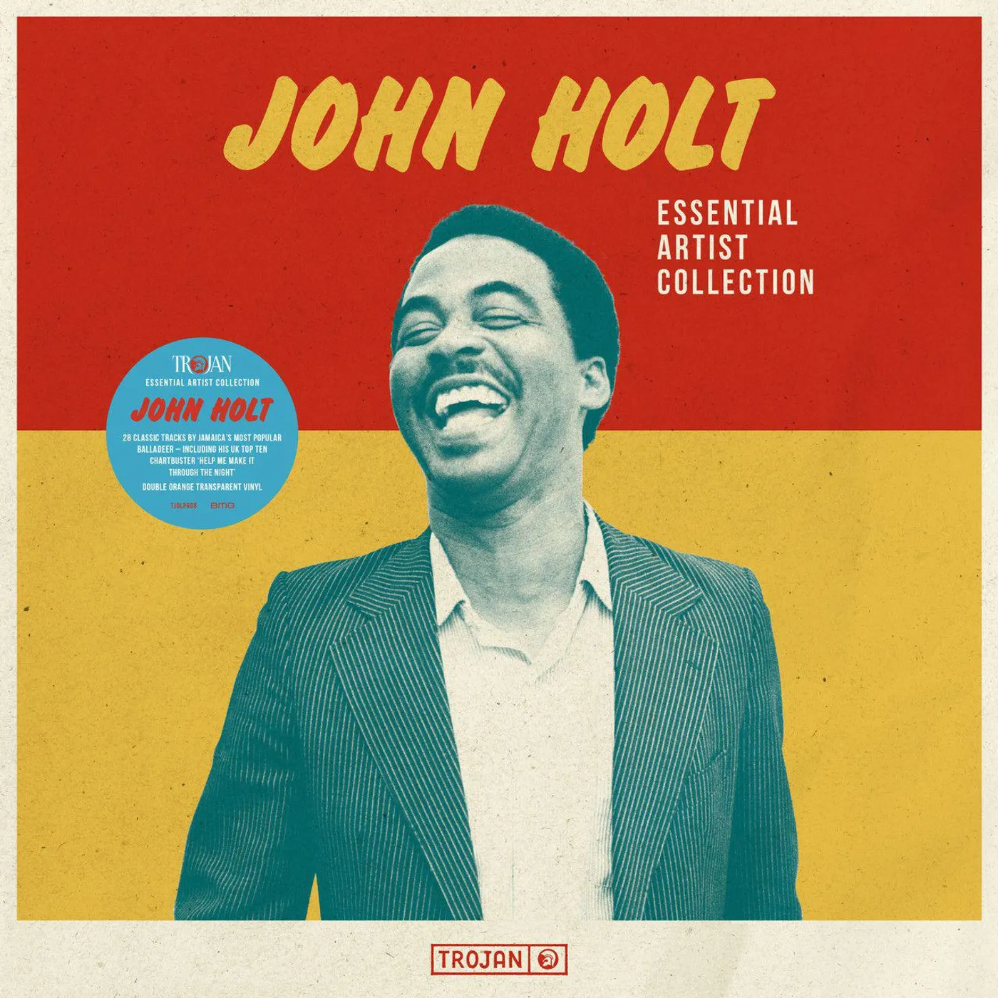 Essential Artist Collection - John Holt (Transparent Orange) Vinyl Record