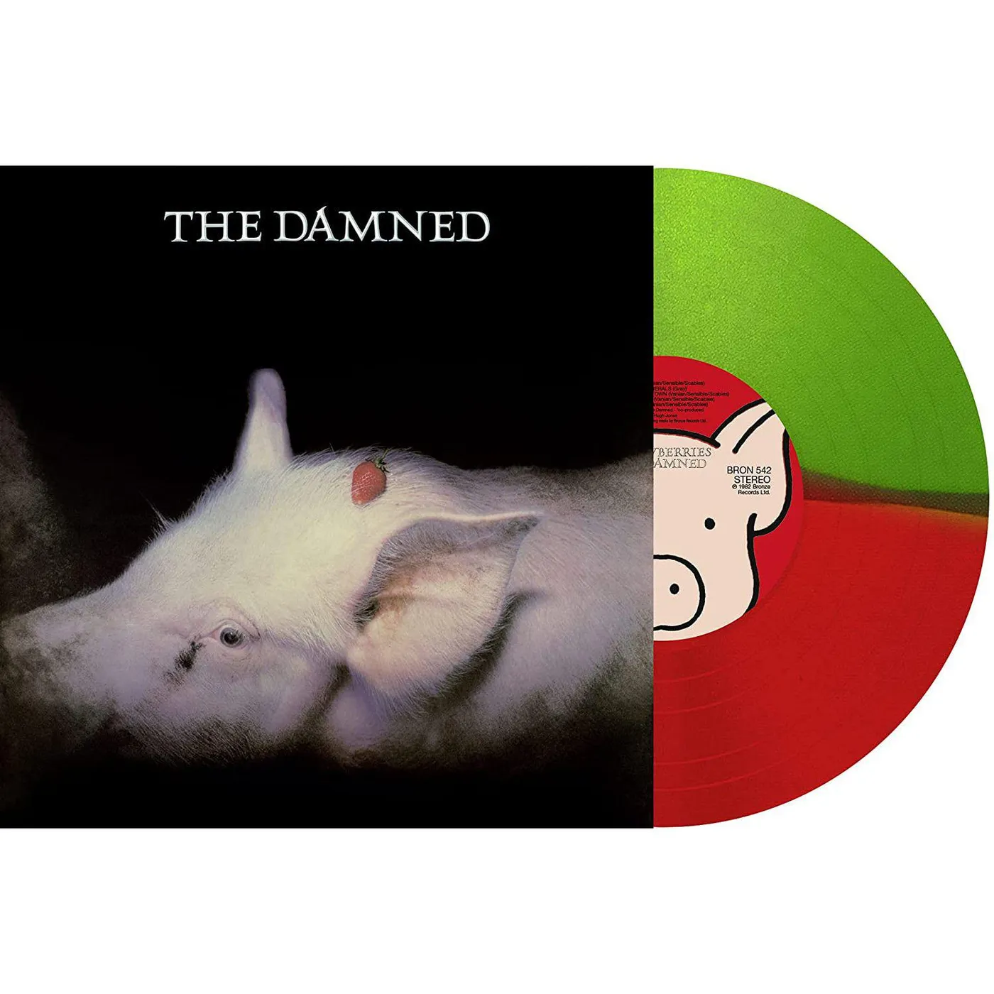 The Damned Strawberries (Red & Green) Vinyl Record