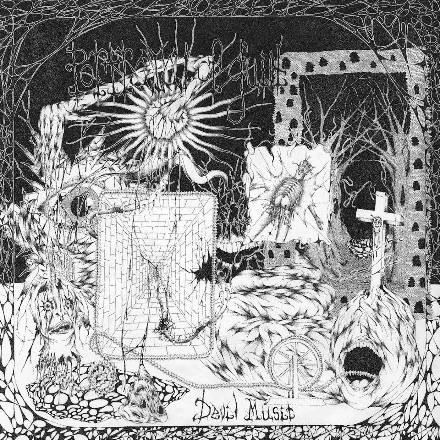 Portrayal of Guilt DEVIL MUSIC - GREY Vinyl Record