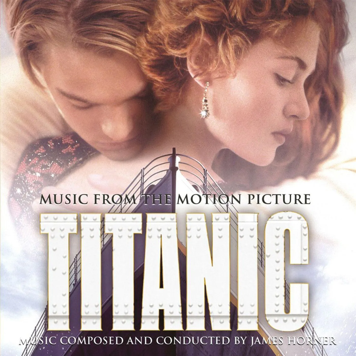 James Horner Titanic - Original Soundtrack (Silver & Black Marbled) Vinyl Record