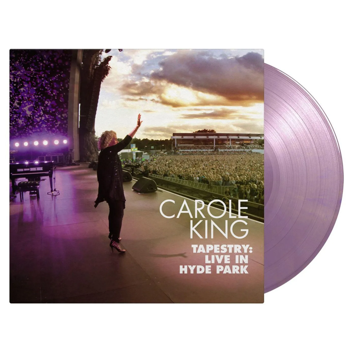 Carole King Tapestry: Live In Hyde Park (Purple & Gold Marbled/180g/2LP) Vinyl Record