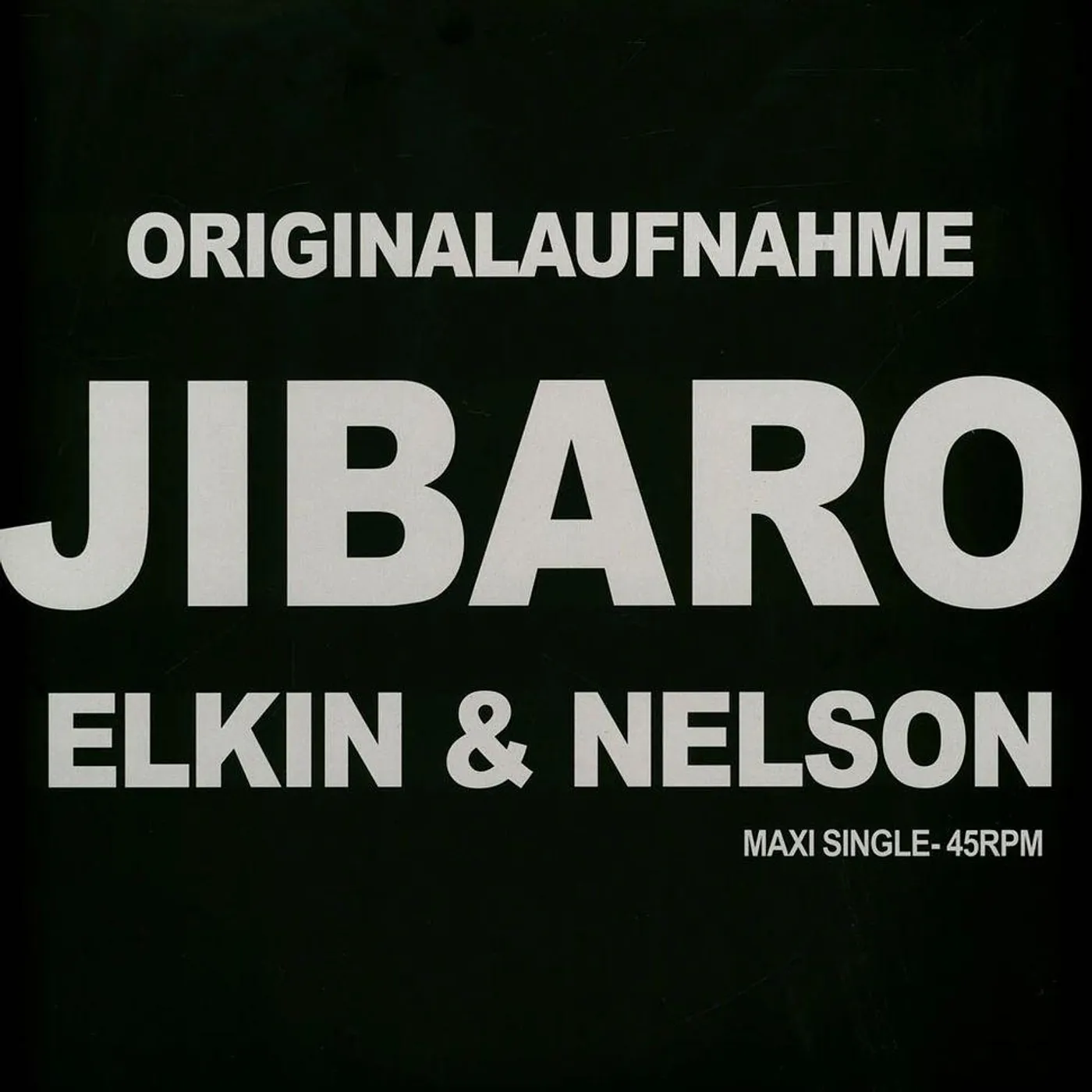 Elkin & Nelson JIBARO Vinyl Record