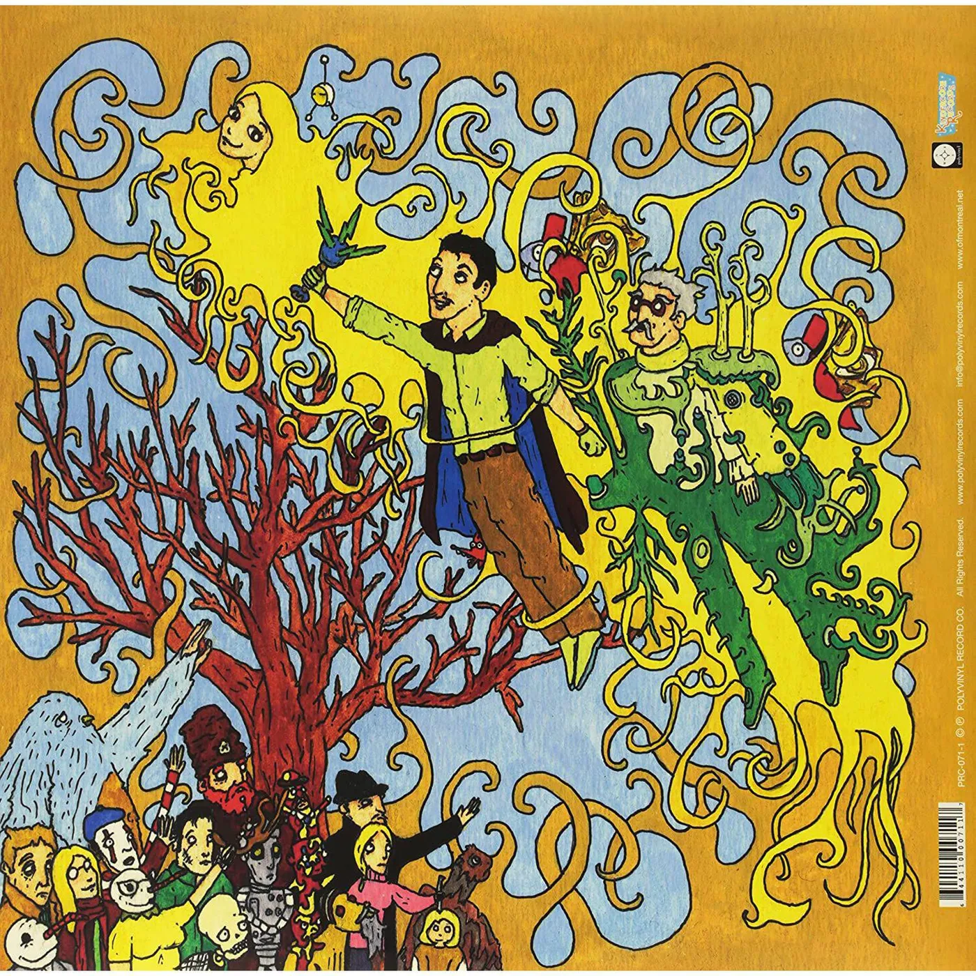 of Montreal Coquelicot Asleep In The Poppies: Variety Of Vinyl Record