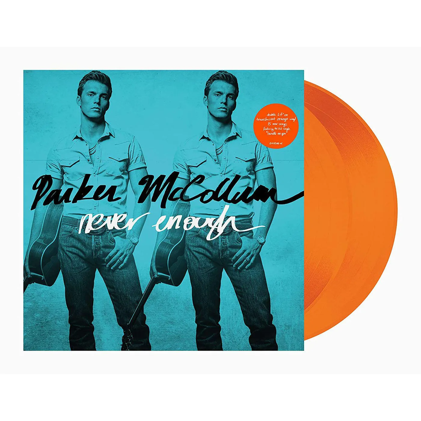 Parker McCollum Never Enough (2LP/Orange) Vinyl Record