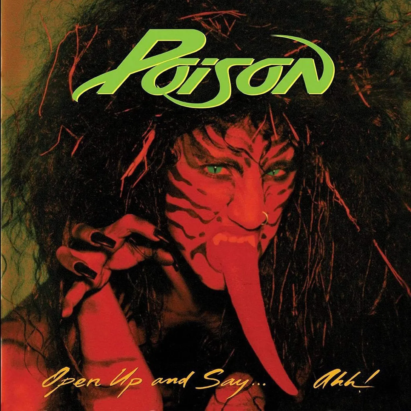 Poison Open Up And Say Ahh! (Gold) Vinyl Record
