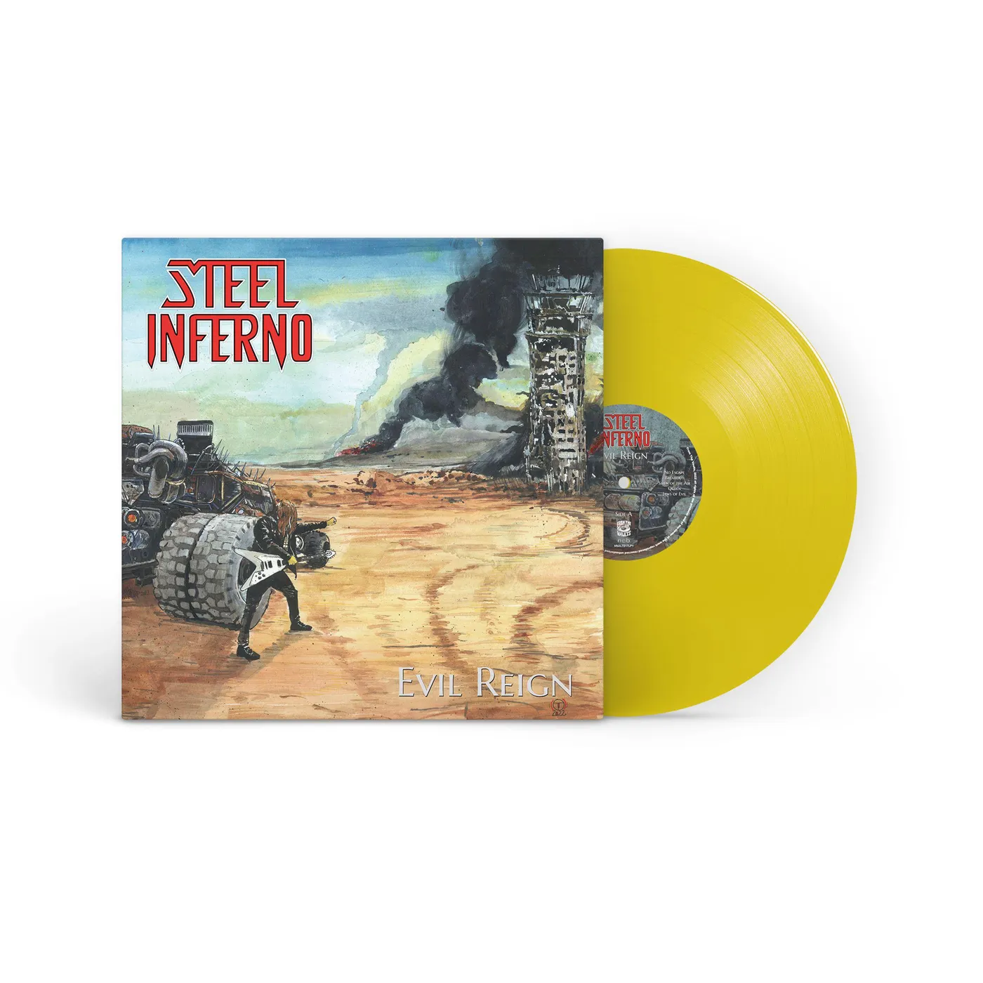 Steel Inferno EVIL REIGN Vinyl Record