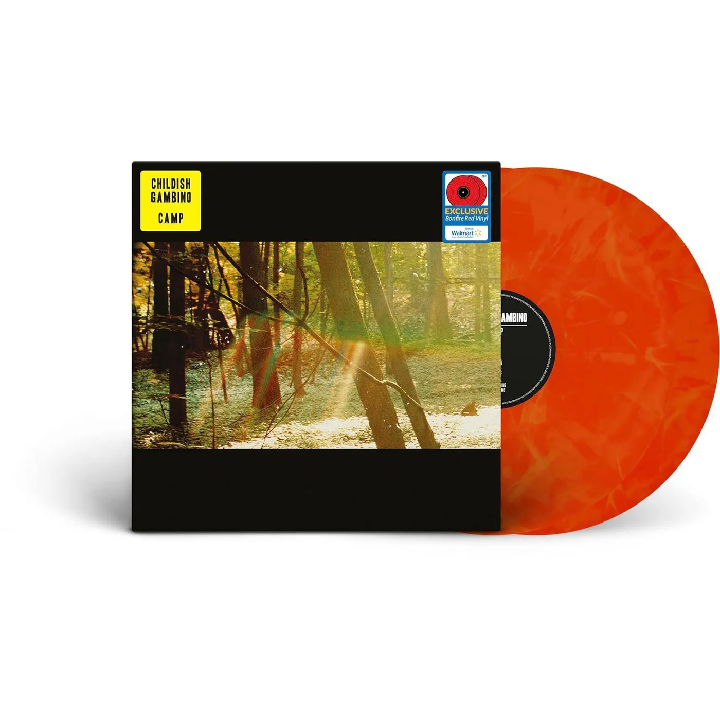 Childish Gambino Camp (WM) Bonfire Red Vinyl Record