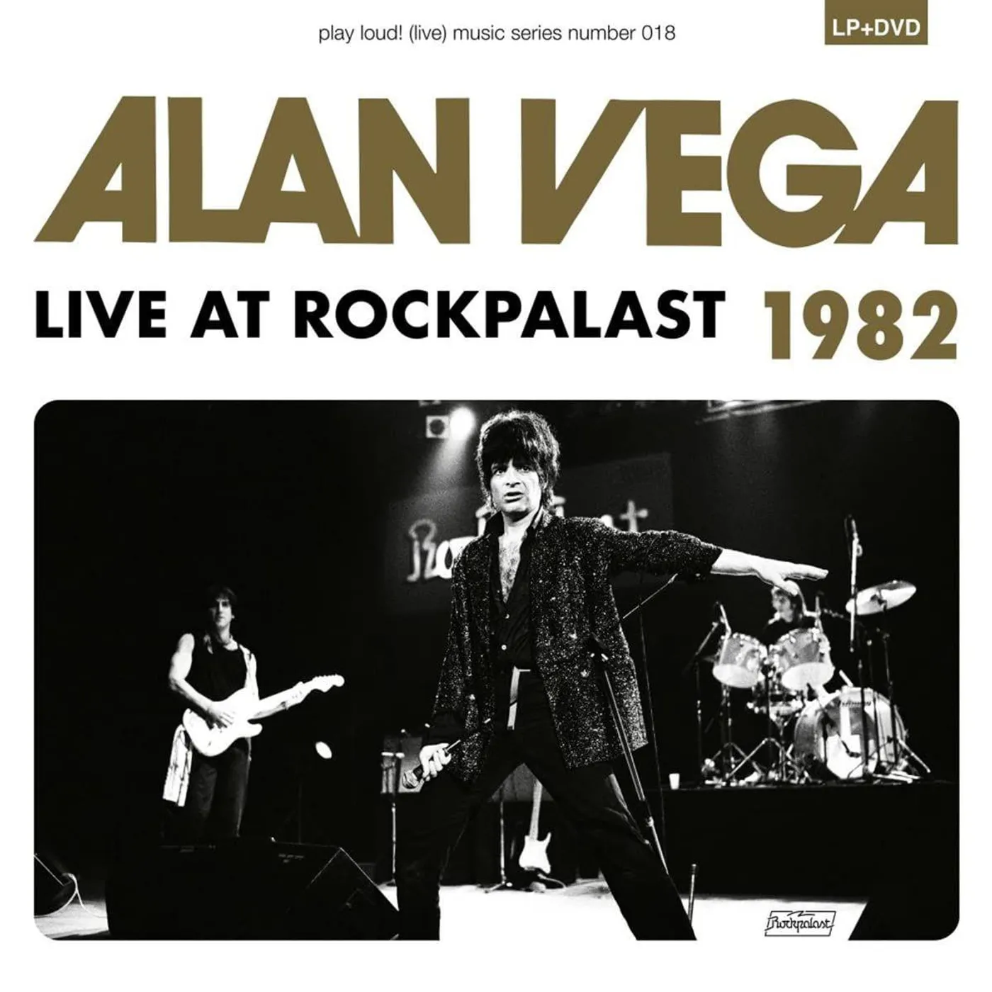 Alan Vega LIVE AT ROCKPALAST 1982 & ALAN SUICIDE: COLLISION Vinyl Record
