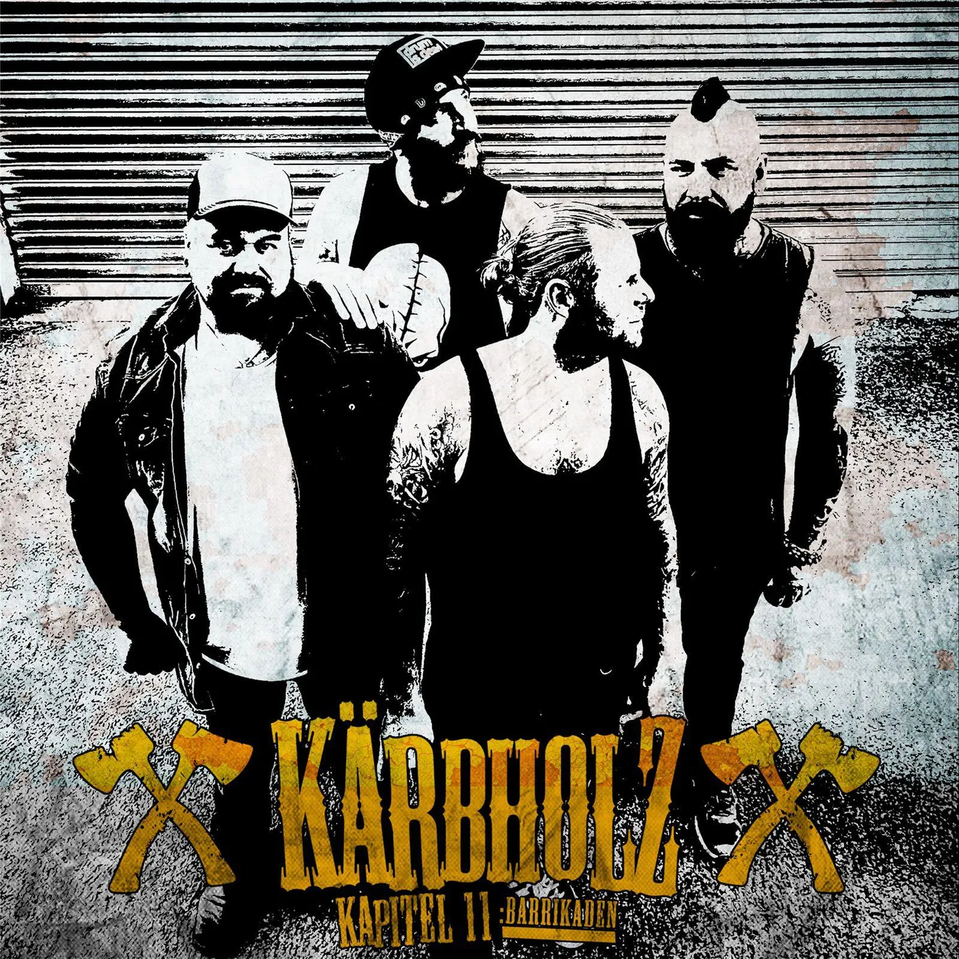 Kärbholz Kapitel 11: Barrikaden - Orange Vinyl Record