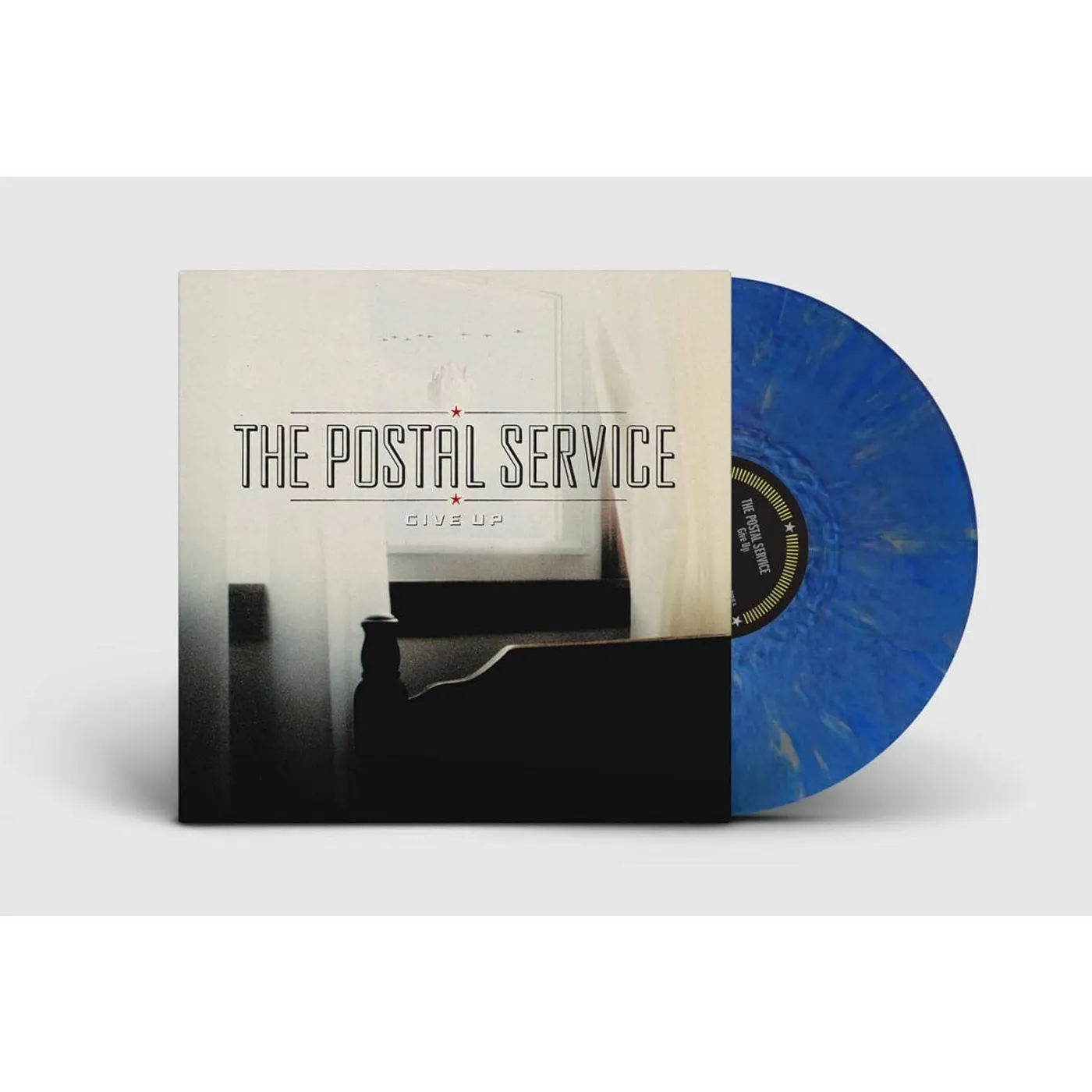 The Postal Service Give Up (Limited Edition/Blue w/ Metallic Silver) Vinyl Record