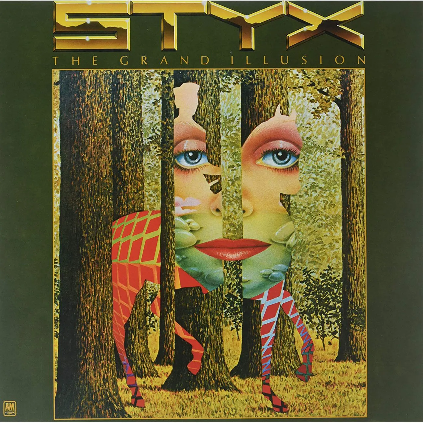 Styx Grand Illusion Vinyl Record
