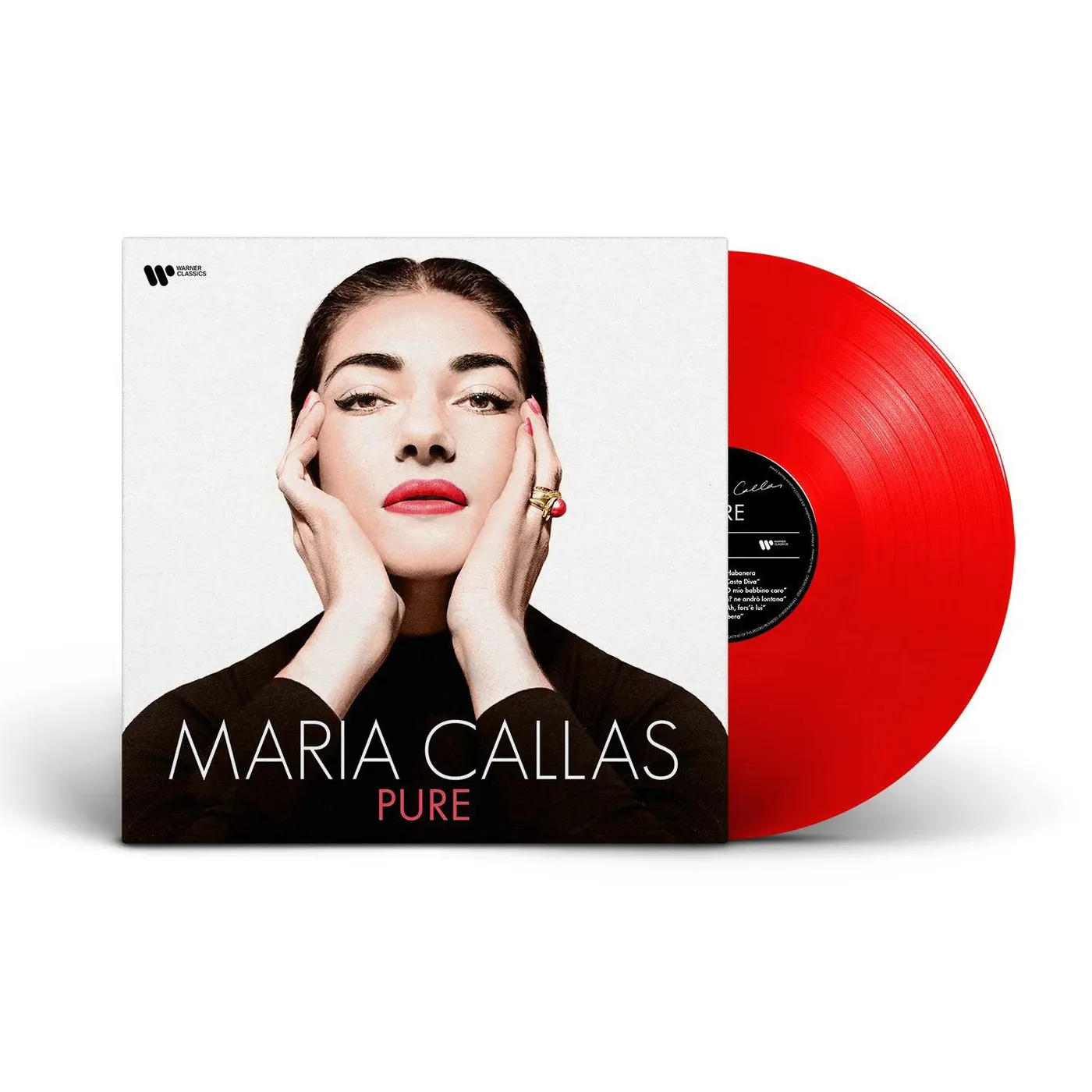  Maria Callas: Pure (Limited Edition/180g/Translucent Red) Vinyl Record