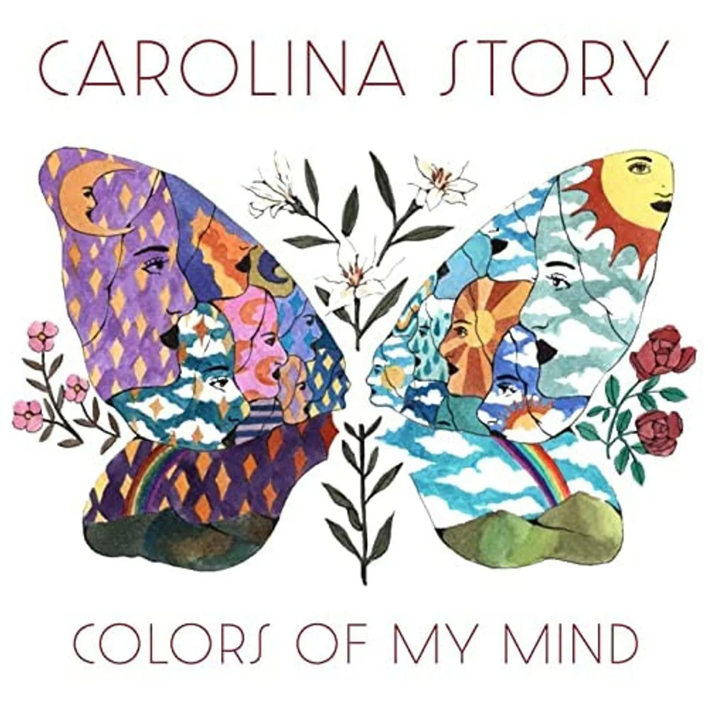 Carolina Story Colors Of My Mind (Clear) Vinyl Record