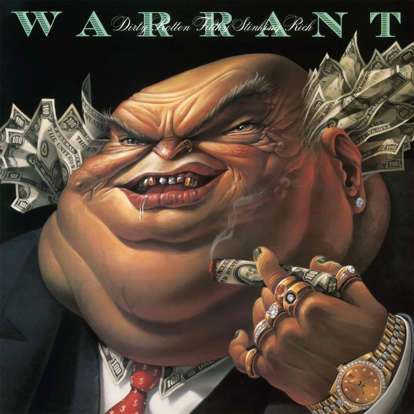 Warrant Dirty Rotten Filthy Stinking Rich Vinyl Record