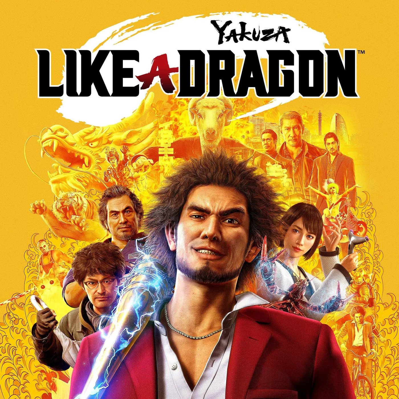 SEGA SOUND TEAM YAKUZA: LIKE A DRAGON - Original Soundtrack Vinyl Record