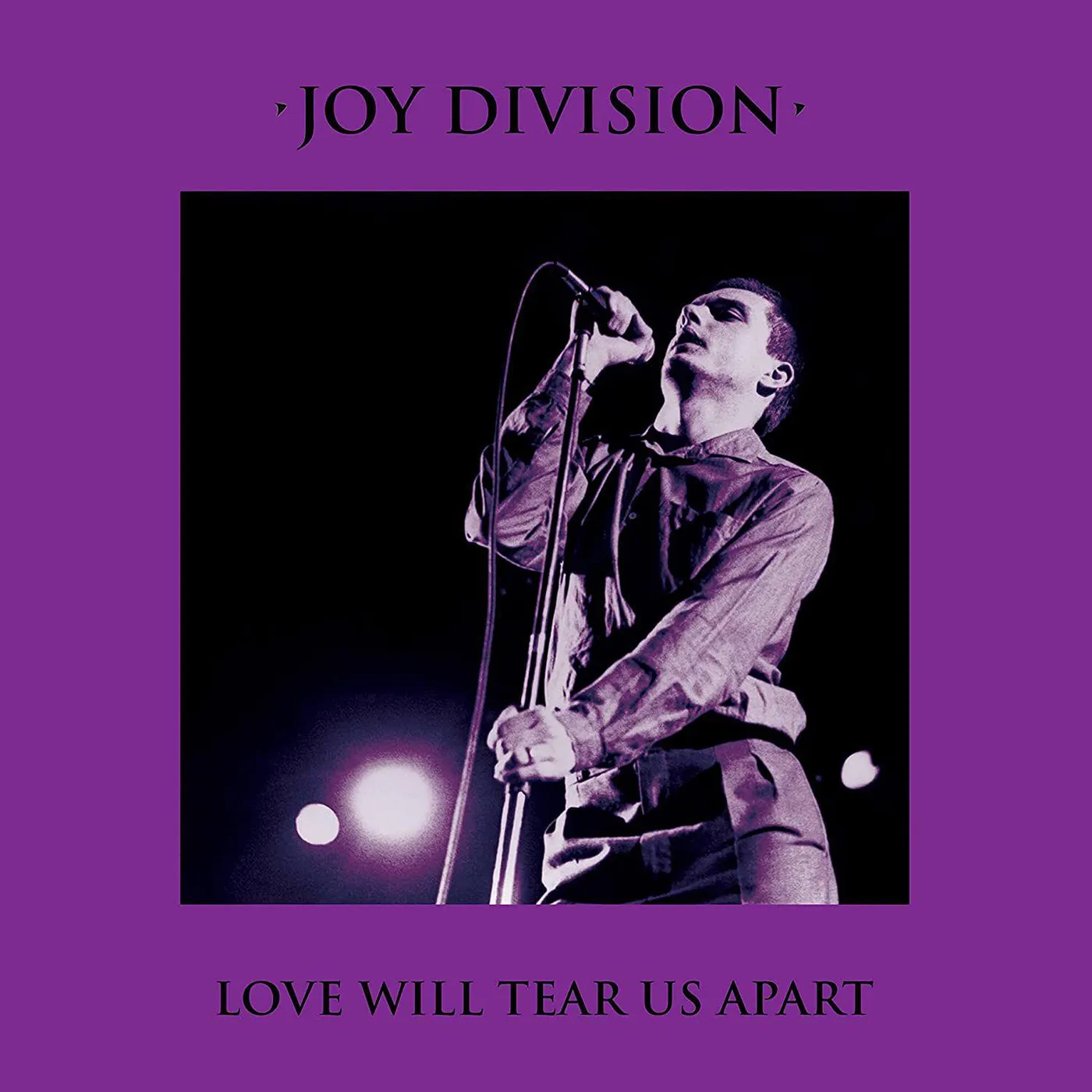 Joy Division Love Will Tear Us Apart (Purple/Black Splatter) Vinyl Record