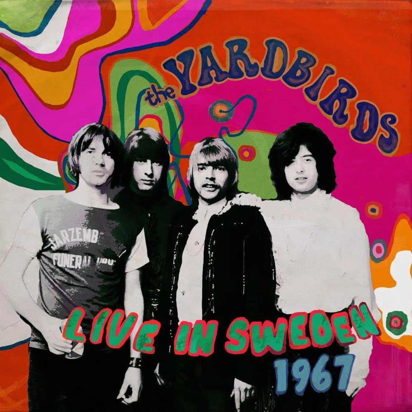 The Yardbirds Live in Sweden 1967 Vinyl Record