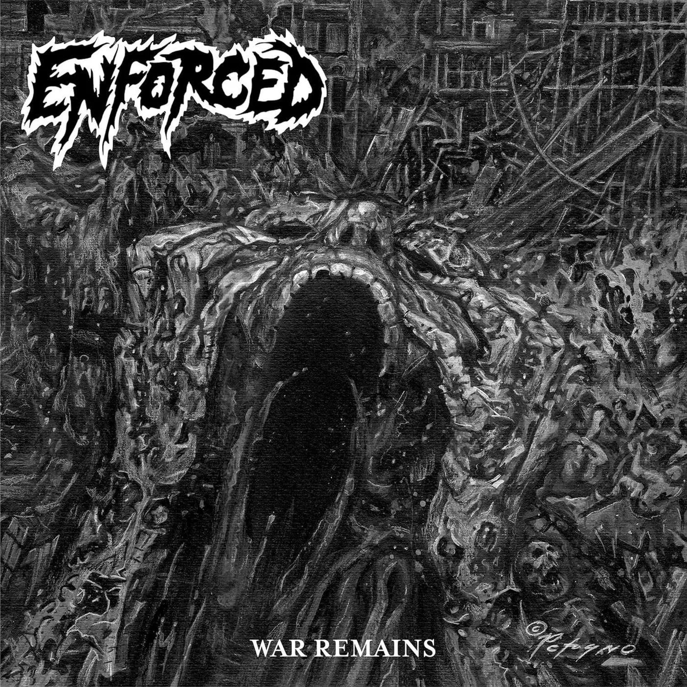 Enforced WAR REMAINS Vinyl Record