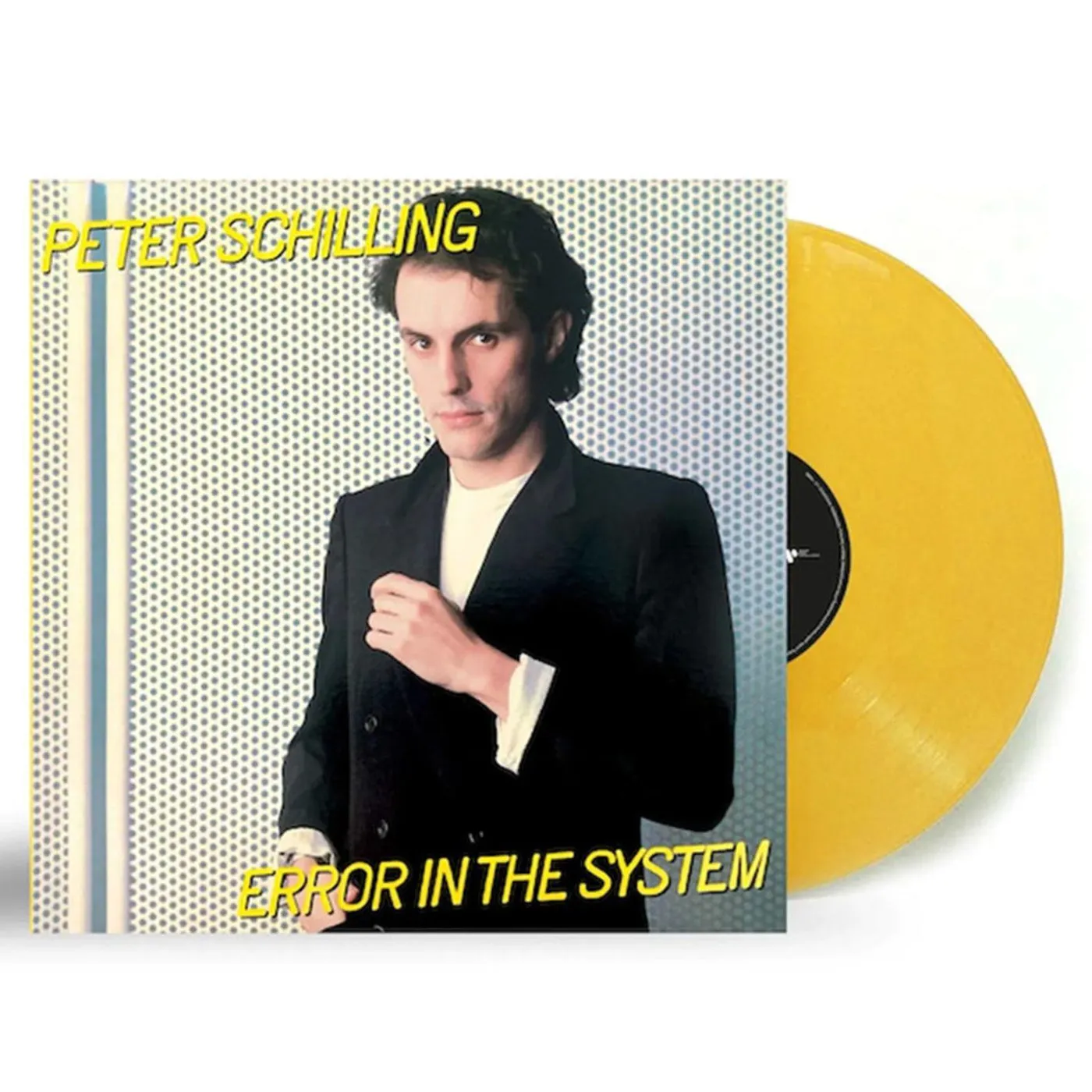 Peter Schilling Error In The System (Yellow) Vinyl Record