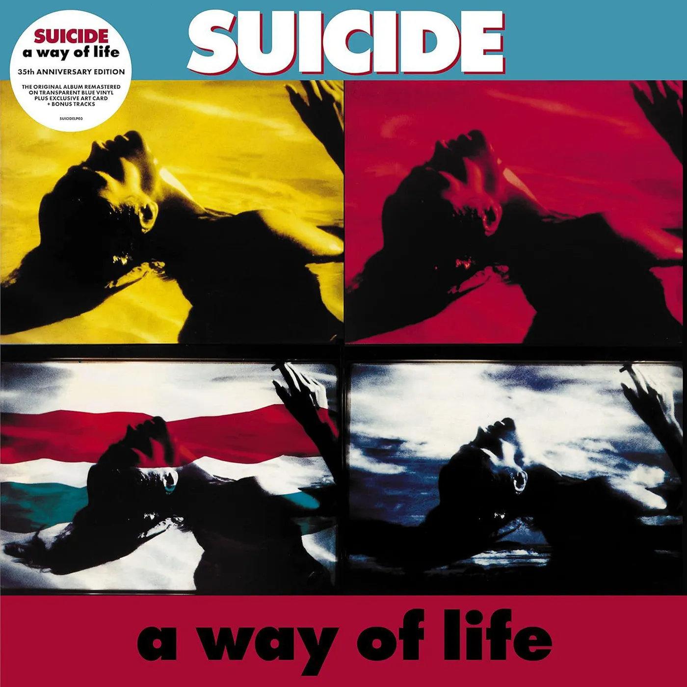 Suicide Way Of Life (35Th Anniversary Edition/Limited/Transparent Blue) Vinyl Record