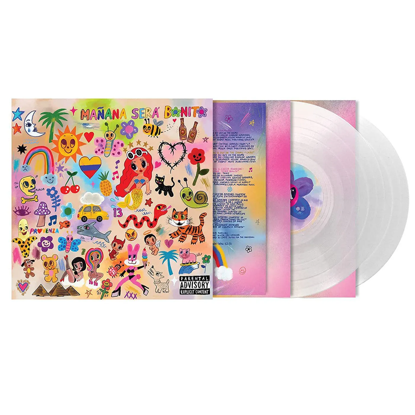 KAROL G Manana Sera Bonito (2LP/Clear ) Vinyl Record