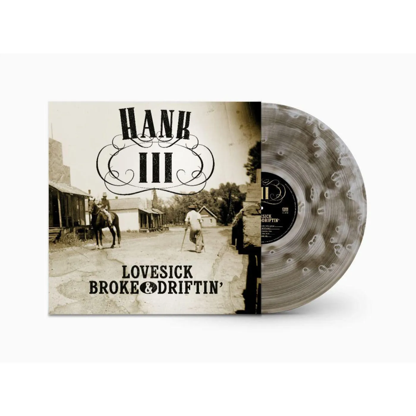 Hank Williams III Lovesick Broke & Drifitn' Vinyl Record