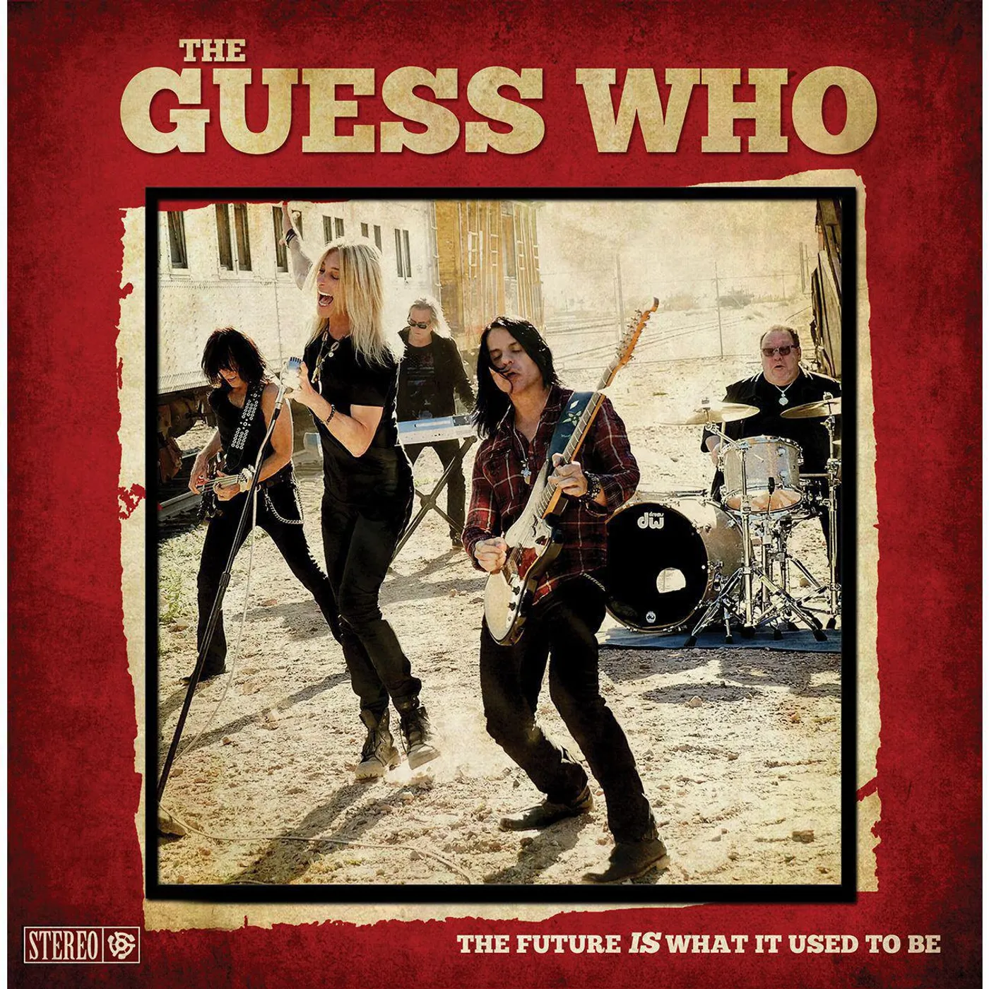 The Guess Who The Future Is What It Used To Be (Red Marble) Vinyl Record