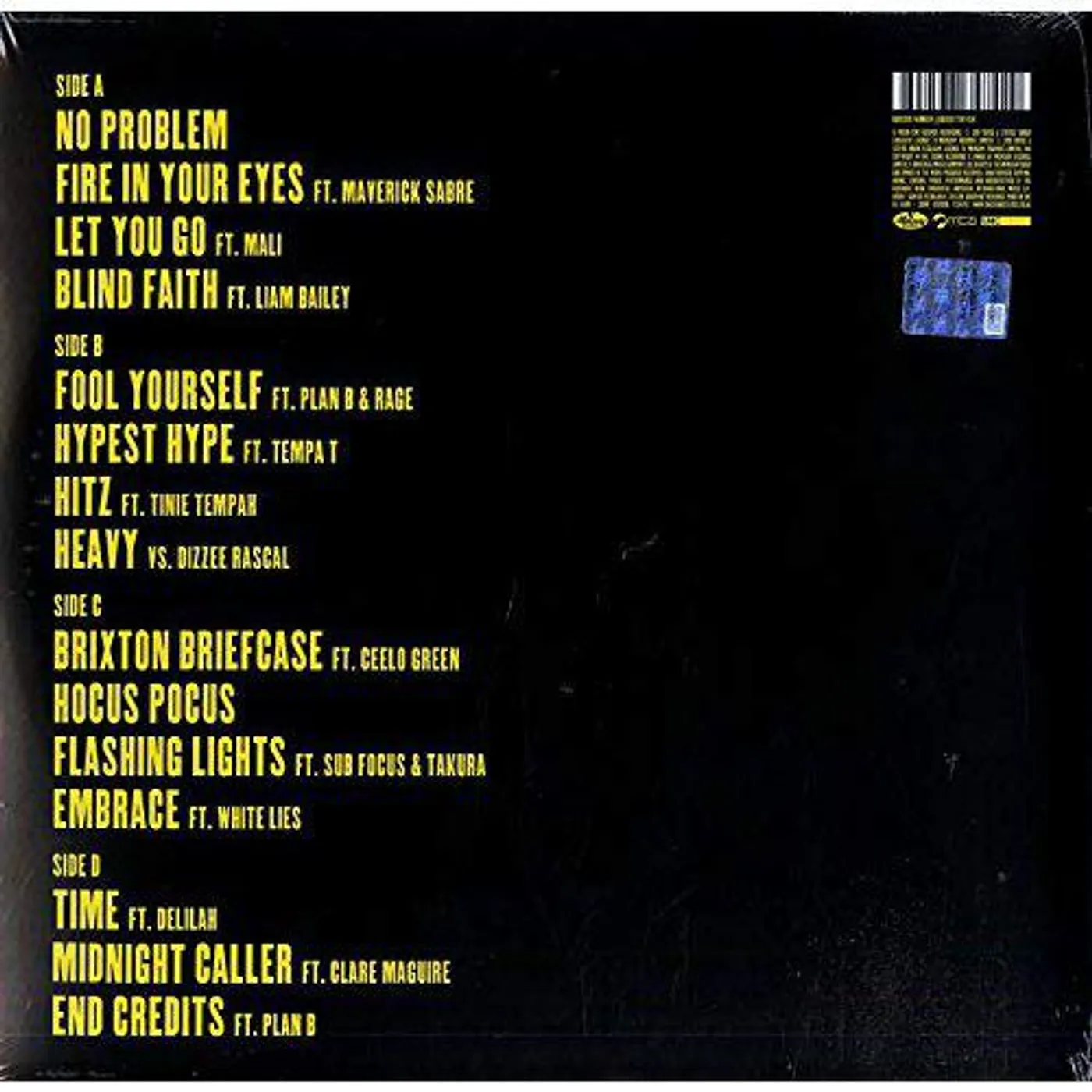 Chase & Status No More Idols (2LP) Vinyl Record