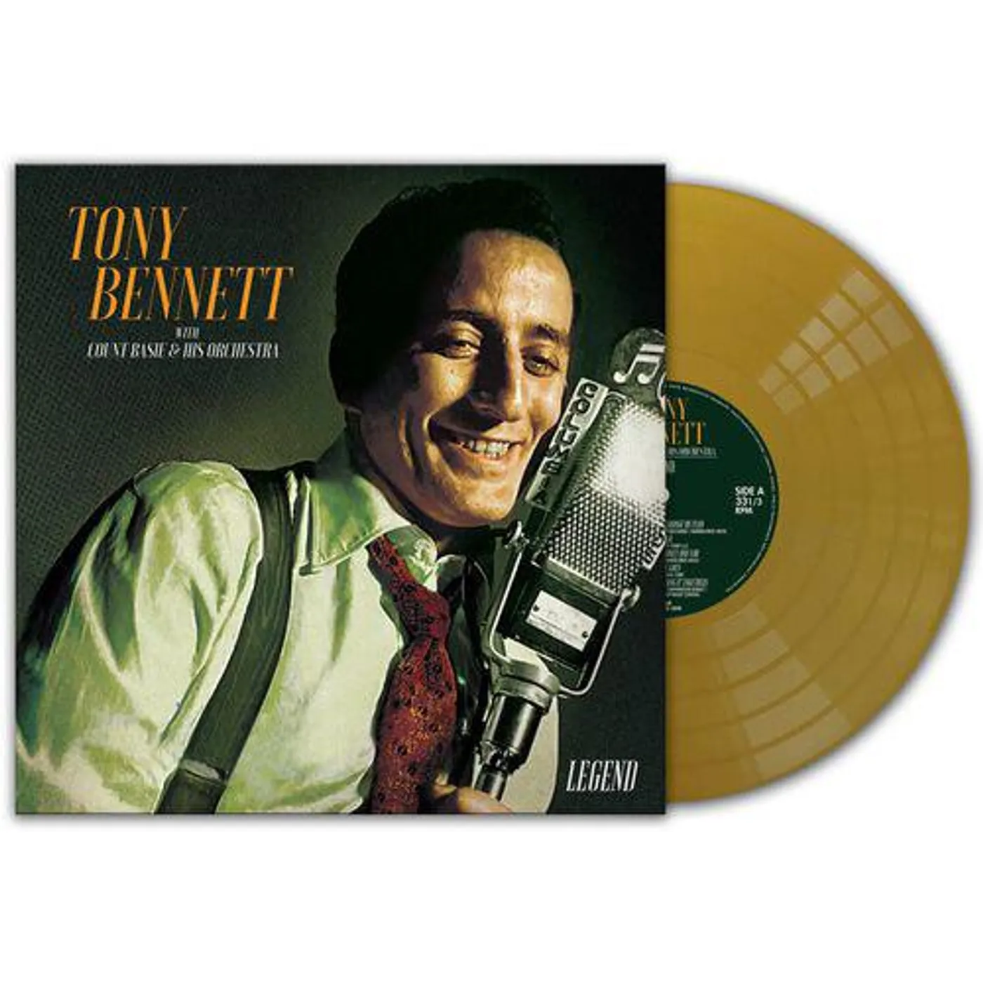 Tony Bennett Legend (Gold) Vinyl Record