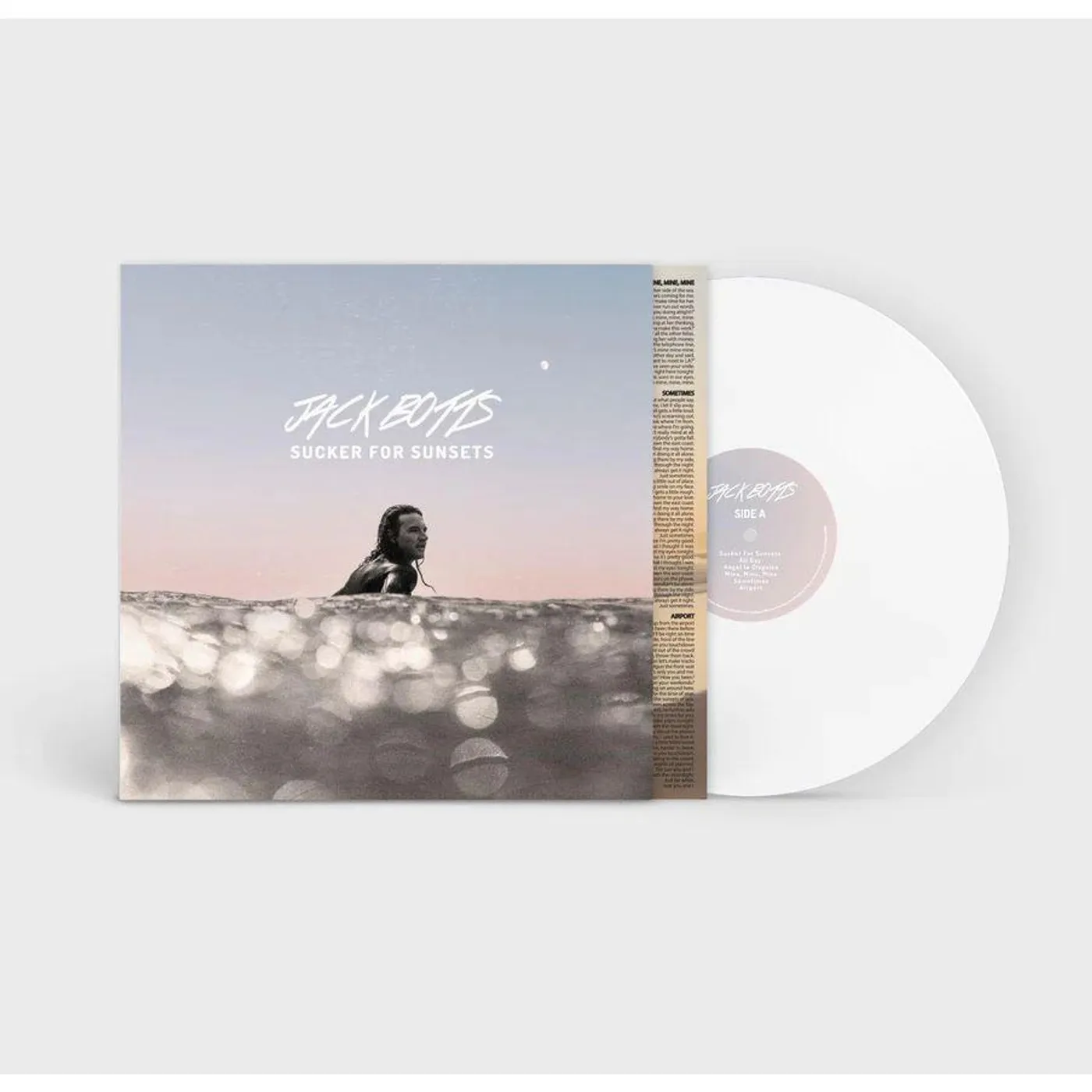 Jack Botts Sucker For Sunsets (Opaque White) Vinyl Record