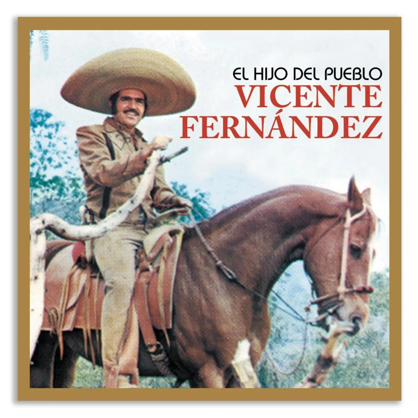 Vicente Fernández El Hijo Del Pueblo Vinyl Record