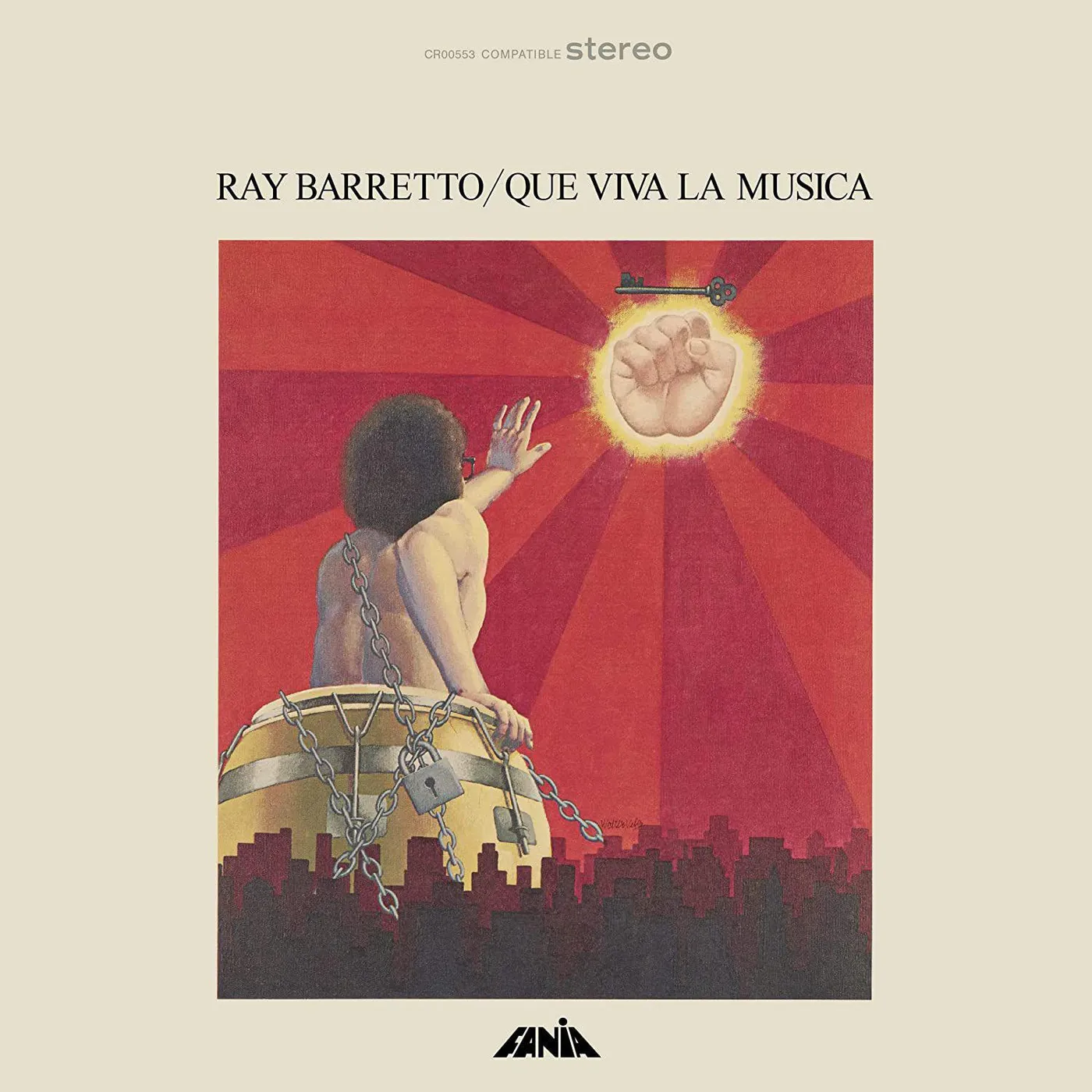 Ray Barretto QUE VIVA LA MUSICA Vinyl Record