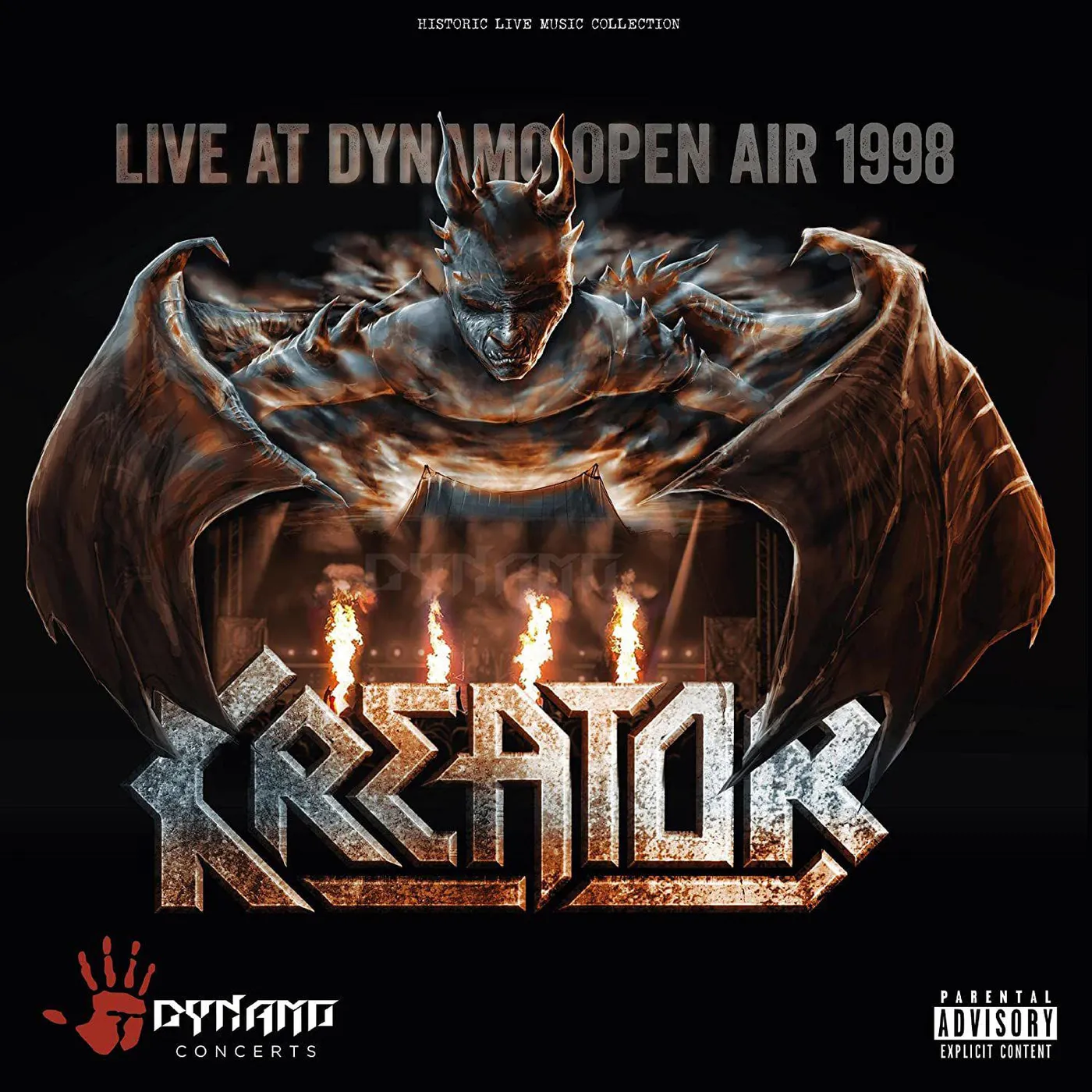 Kreator Live At Dynamo Open Air 1998 Vinyl Record
