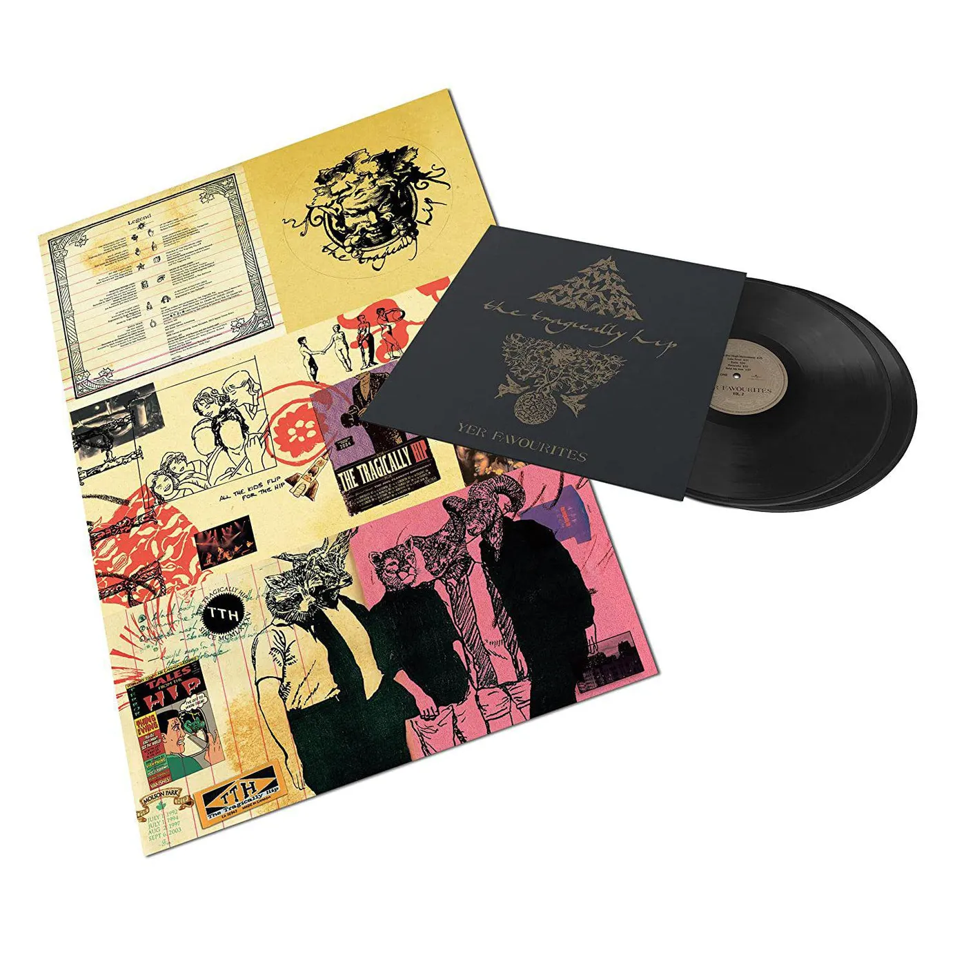 The Tragically Hip Yer Favorites Volume 2 Vinyl Record