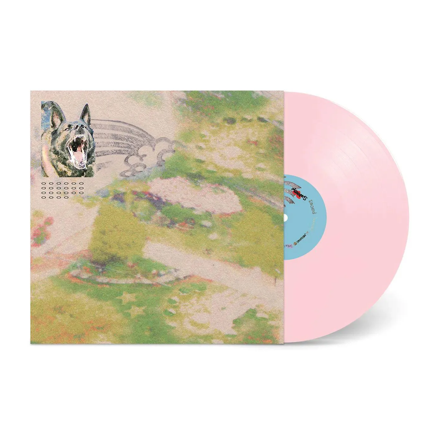 feeble little horse Girl with Fish (Opaque Pink LP) Vinyl Record