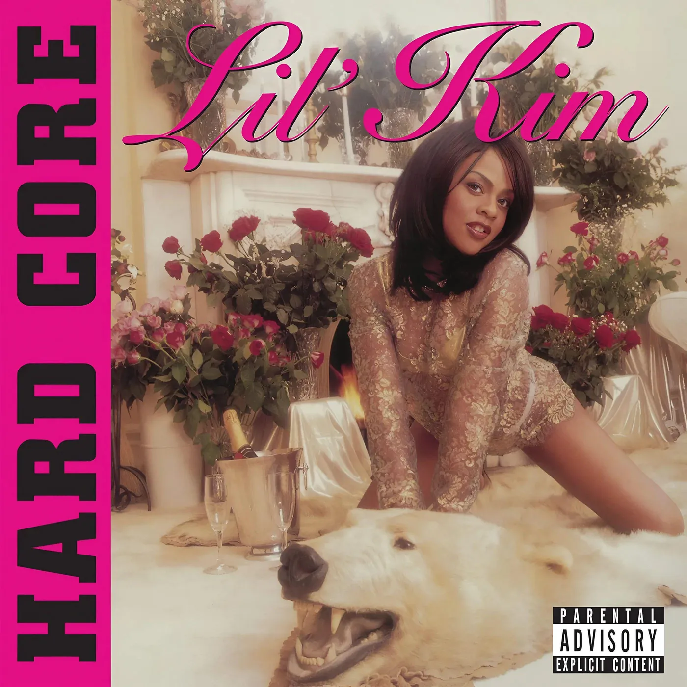 Lil' Kim Hard Core (2LP, Limited 'Champagne On Ice') Vinyl Record