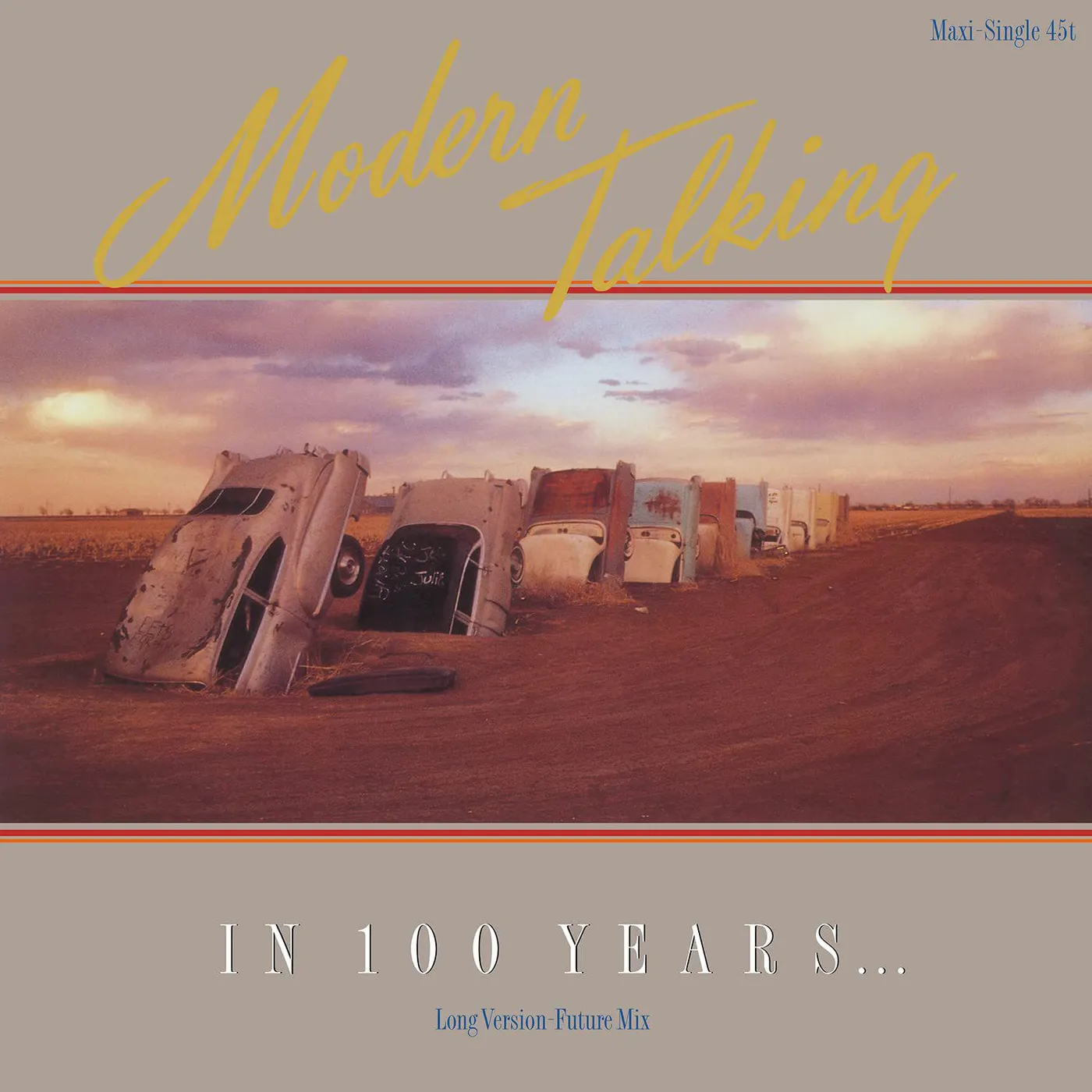 Modern Talking In 100 Years (Limited Silver Marble) Vinyl Record