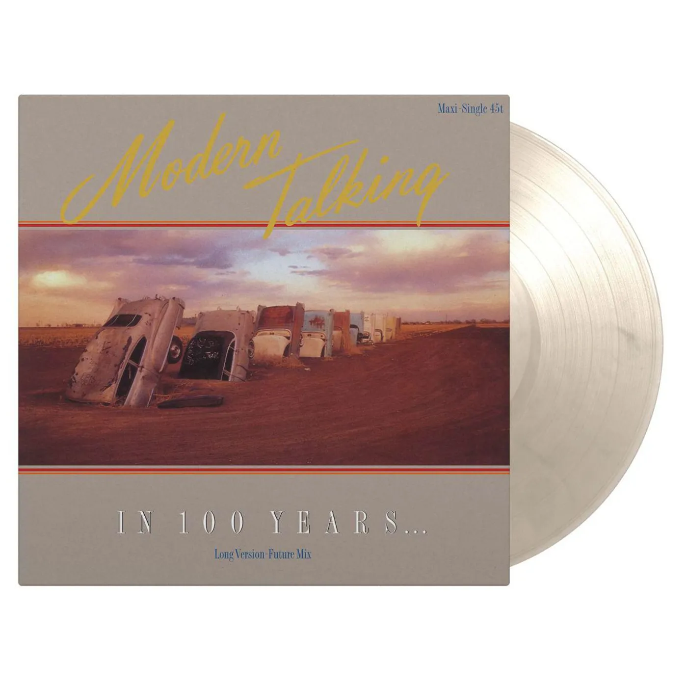 Modern Talking In 100 Years (Limited Silver Marble) Vinyl Record