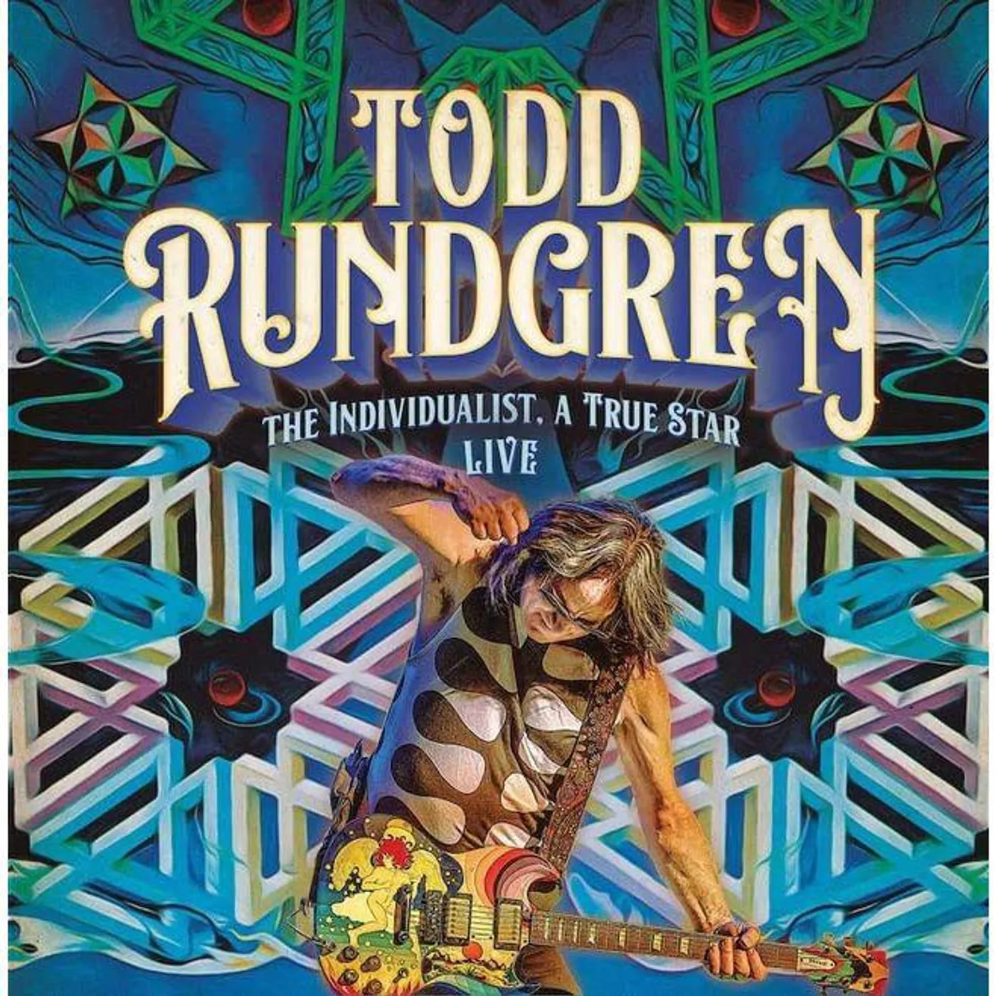 Todd Rundgren Individualist (Pink/Blue Splatter) Vinyl Record